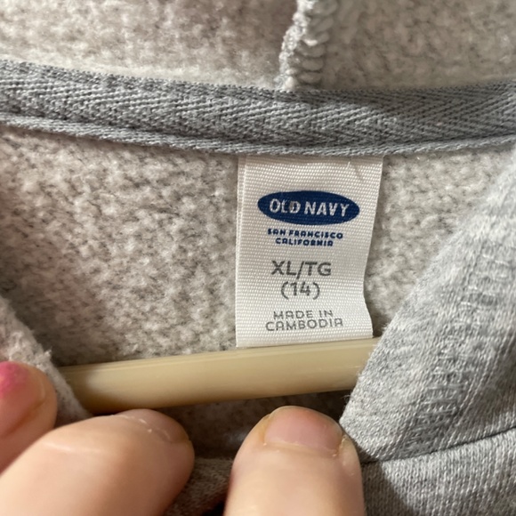 Youth XL 14 or Women Small Old Navy Hoodie Pullover Sweatshirt - Picture 2 of 5